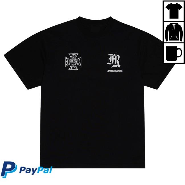 Official Fuerza Regida Merch Store Chopper - Black S/S Shirt Official Fuerza Regida Merch Store Chopper - Black S/S T Shirt