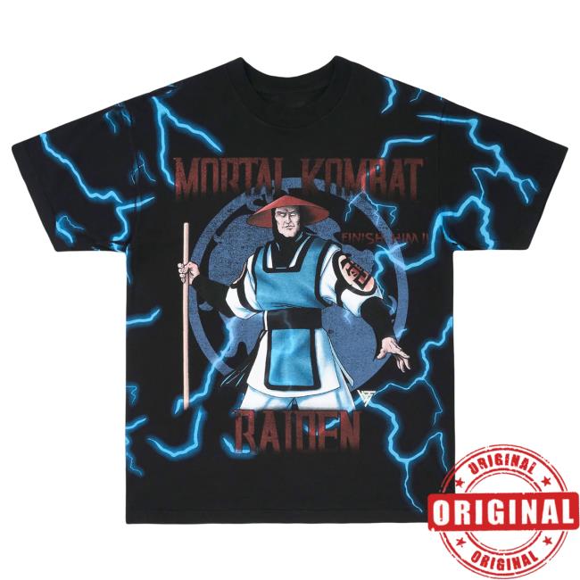 Official Hypland Clothing Merch Store Mk Raiden Thunder T-Shirts (Black)