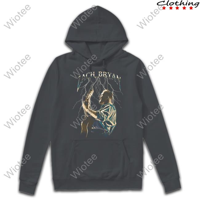 Zach Bryan Shop Merch Lightning Hoodie Zach Bryan Shop Merch Lightning Long Sleeve T-Shirt