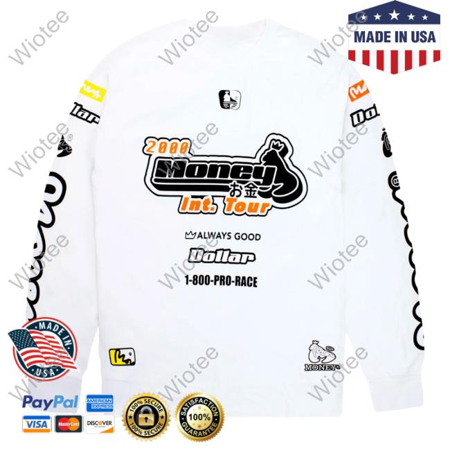 Official Money Clothing Speed Way L/S Sweatshirts White