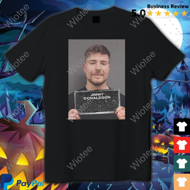 Airrack Merch Mug Shot Jimmy Donaldson T Shirts Gotgotongetgot Official Mug Shot Jimmy Donaldson Hoodie