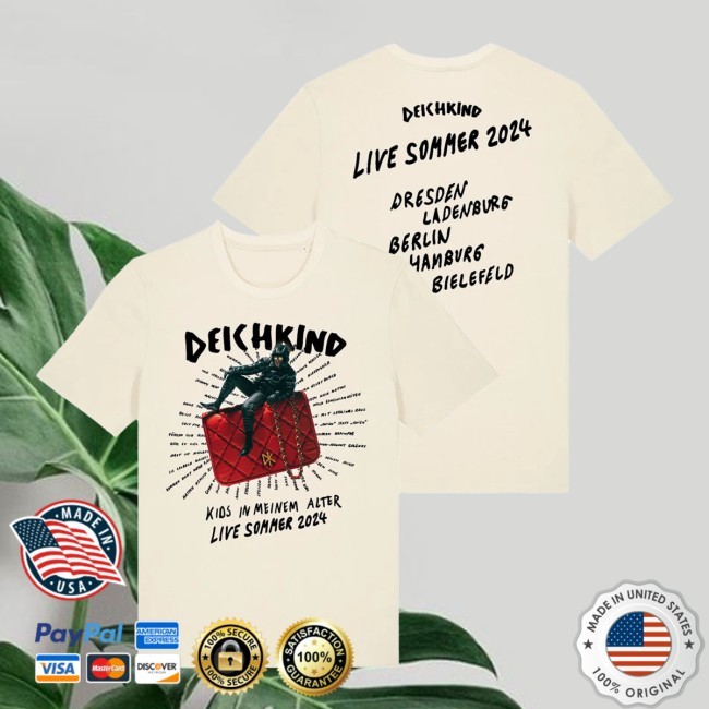 Deichkind - New T-Shirt - Kids in meinem Alter - SOMMER Deichkind - Shirt - Kids in meinem Alter - SOMMER