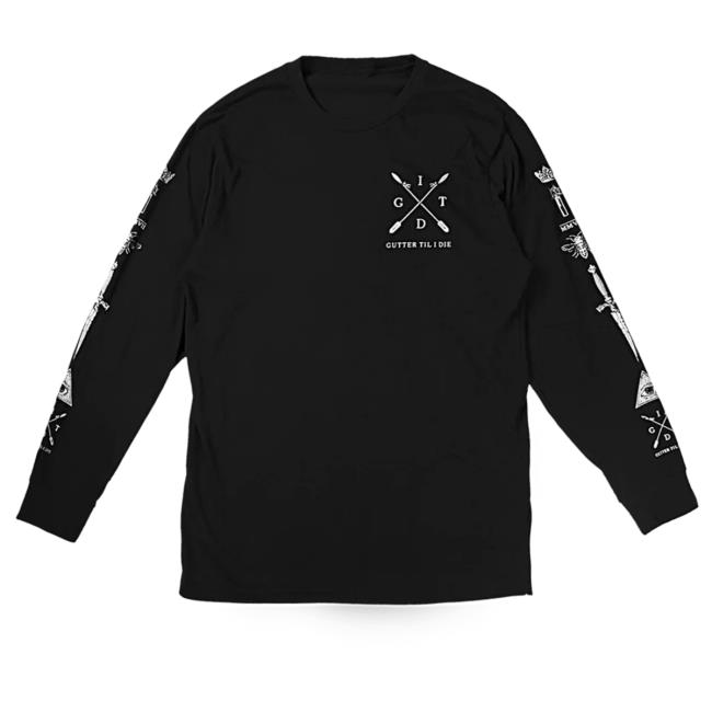Jantsen Merch Gutter Music Long Sleeve T Shirt