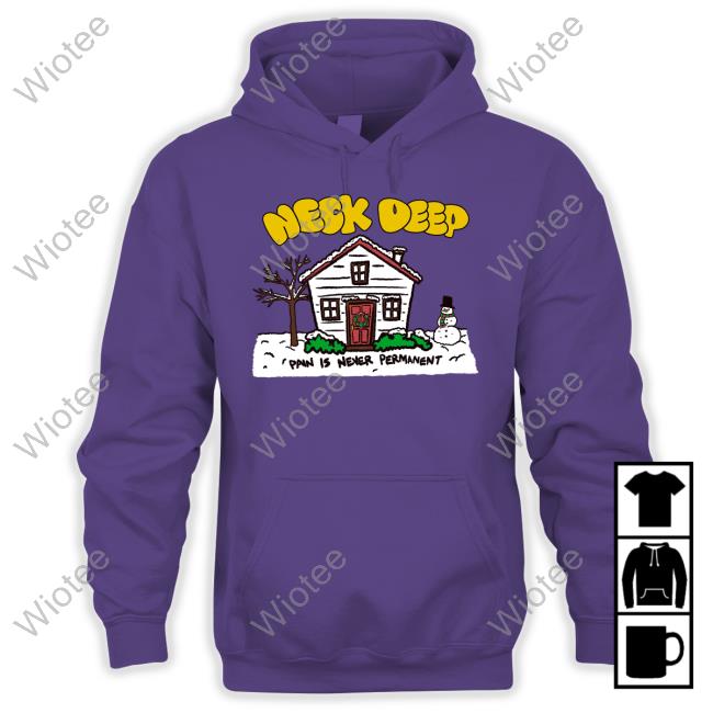 Neck Deep Merch Pain Is Never Permanent December Crewneck Neck Deep Merch December Crewneck