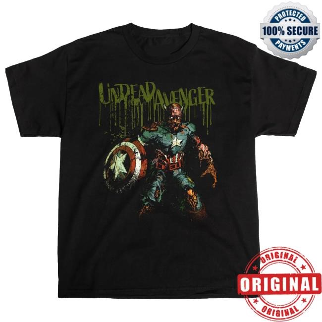Official Heroes and Villains Merch Store Shop Marvel Zombies Captain America Undead Avenger Shirts Heroes & Villains