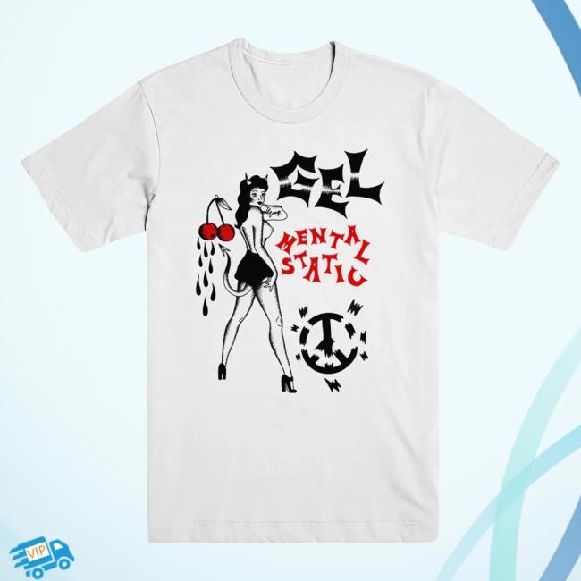 Official Gel Band Merch Store Gel "Mental Static" T Shirt