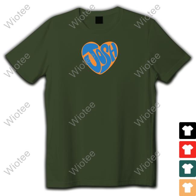 Barstool Sports Chicks Merch Josh Heart Tee Shirt Chicks Josh Heart Tee