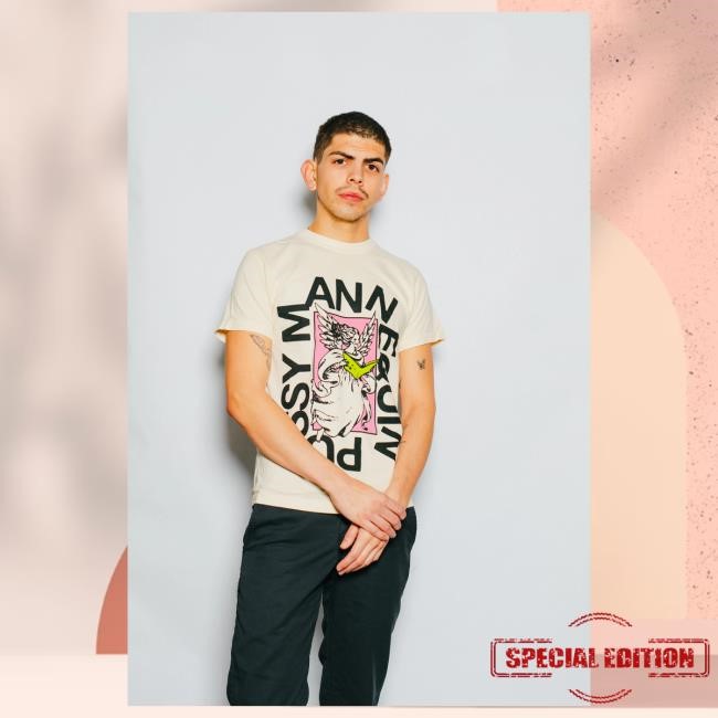 Mannequin Pussy Gag Angel Shirt — Stage Fan Piece