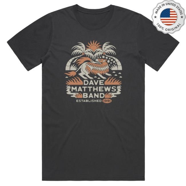 Official Dave Matthews Merch Store Shop Dave Matthews Band Lion Tee