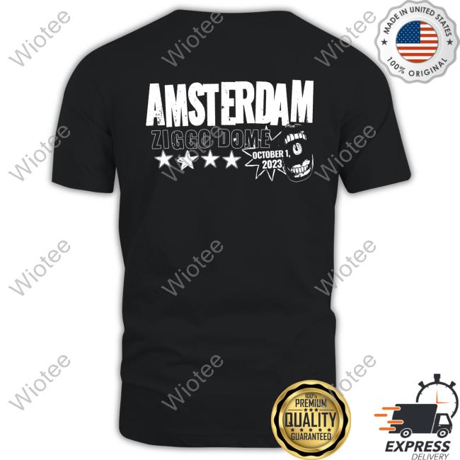 The 5 Seconds Of Summer Show World Tour 2023 Amsterdam Event T-Shirt The 5 Seconds Of Summer Show World Tour 2023 Amsterdam Event Shirts