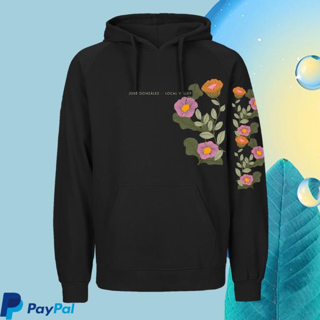 Official Joe Gonzalez Merch Flowers Joe Gonzalez Pullover Sweatshirt