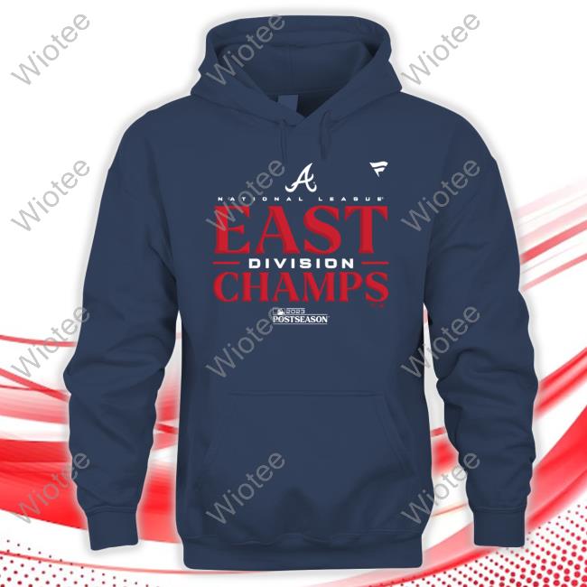 Atlanta Braves Fanatics Branded 2023 NL East Division Champions Locker Room T-Shirt