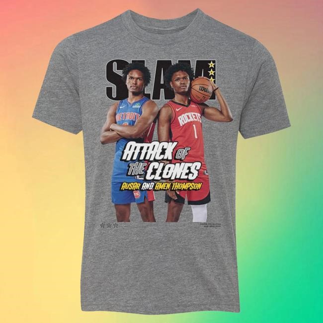 Official Slam Goods SLAM Youth Cover Tshirt - Amen & Ausar Thompson (SLAM 257) Official Slam Goods SLAM Youth Cover Tees - Amen & Ausar Thompson (SLAM 257)