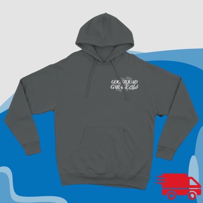 Official Goonzquad Garage Club Hooded Sweatshirt Official Goonzquad Garage Club Pullover Hoodie