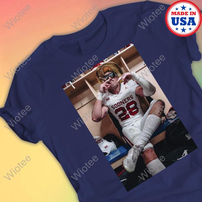 Official Danny Stutsman 28 Sooners Shirt