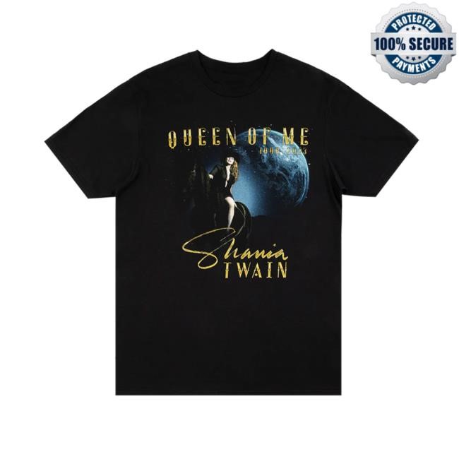 Shania Twain Official Merch Store Queen Of Me Tour Dateback Short Sleeve Shirt Shania Twain Clothing Shop Shania Twain Apparel