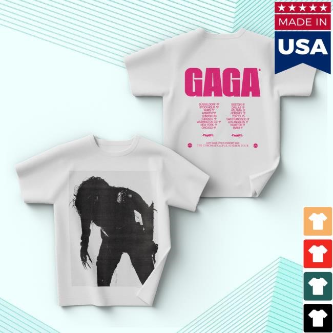 Zine Shirt Lady Gaga Merch Shop