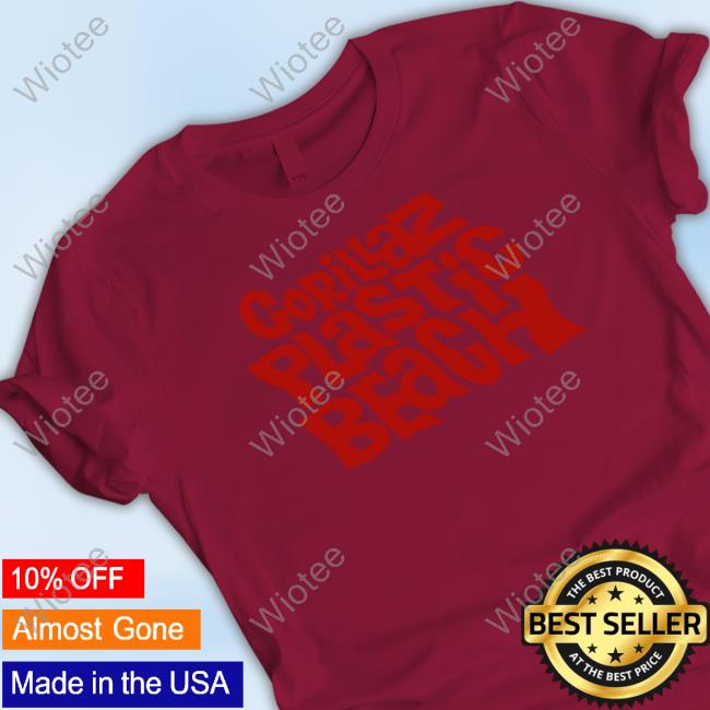 Official Gorillaz Plastic Beach T Shirts Official Gorillaz Plastic Beach Tee Shirt