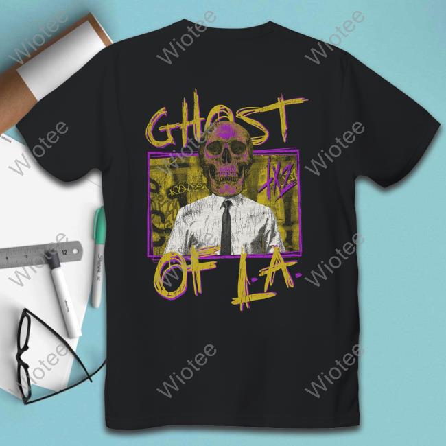 Official Ghost Of La Hoodie Tx2 Merch Ghost Of La Pullover Hoodie
