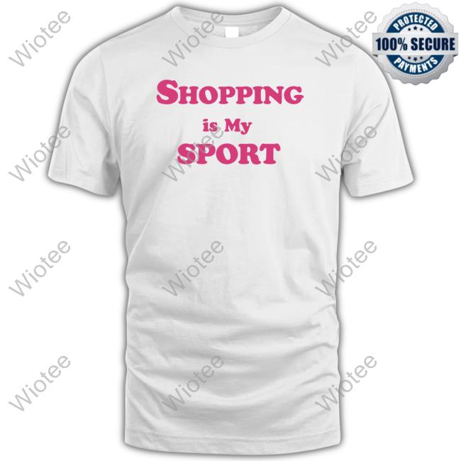 Shopping Is My Sport Shirt Official Romantic Blue Merch Shopping Is My Sport T-Shirt