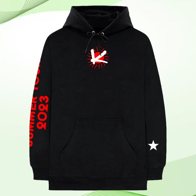Official The Gr8 Khalid Clothing Store Shop Summer Tour 2023 K Sweatshirt Black TheGr8Khalid Merch