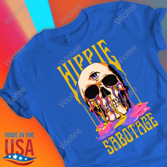 Hippie Sabotage Merch Melting Skull T-Shirt