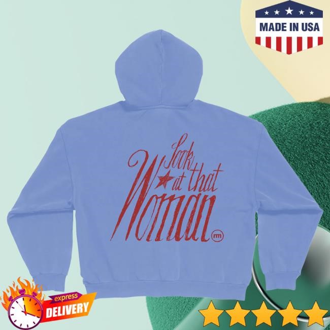 Official Role Model Merch Store Shop Role Model Look At That Woman Zip Up Hooded Sweatshirt RoleModel