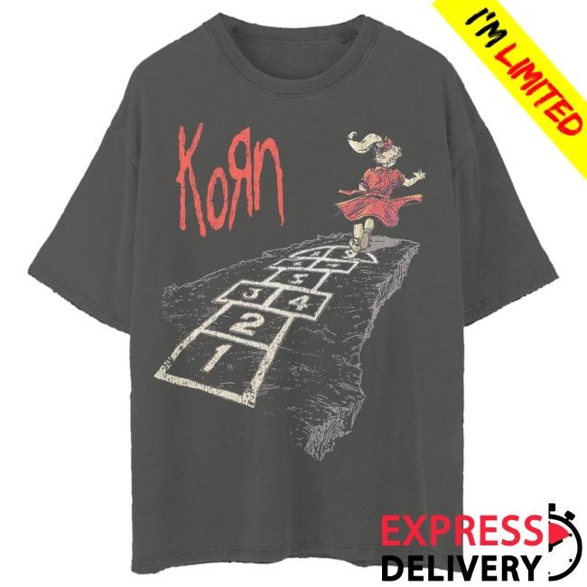 Official Korn Merch Store Korn Follow Hopscotch Top Shirt