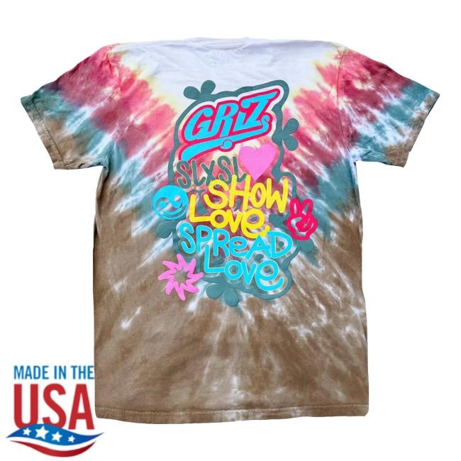 GRiZ Desert Dandelion Vintage Dye Tee Shirt GRiZ Merch GRiZ Desert Dandelion Vintage Dye Shirt GRiZ Merch