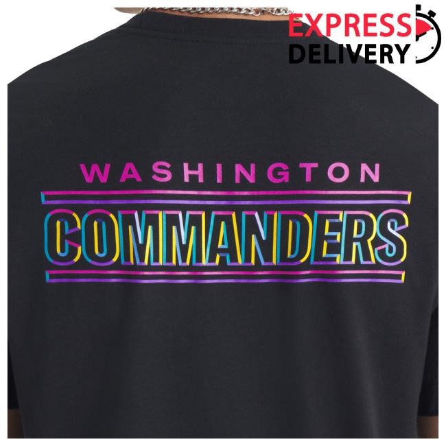Official Men's Nike Black Washington Commanders 2025 NFL Crucial Catch Tee