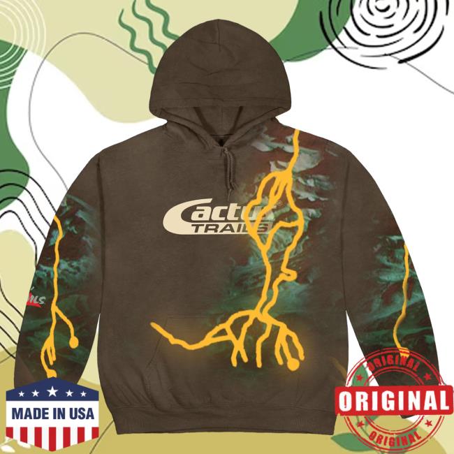 Official Travis Scott Merch Store Travis Scott Cactus Trails Long Sleeve Shirt 2023 Brown TravisScott Shop