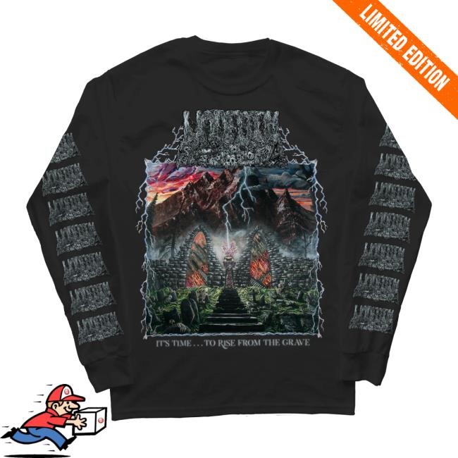 It's Time...To Rise From the Grave Tracklist Long Sleeve Tee Shirt It's Time...To Rise From the Grave Tracklist Long Sleeve Shirts