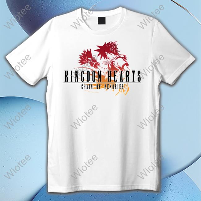 Kingdom Hearts Chain Of Memories Final Fantasy Crossover New Shirt