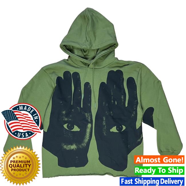 Olive “Hands” Hoodie New