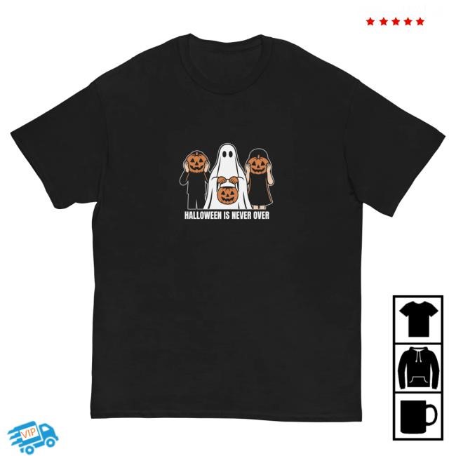 Official Murder with my Husband Never Over Tee MWMH Postcat