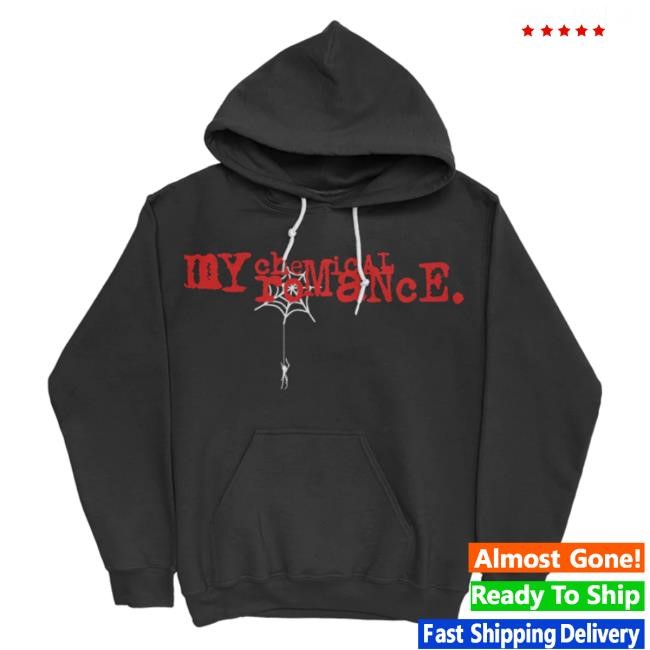 Official My Chemical Romance Store TYFTV Spiderweb Popover Hoodie