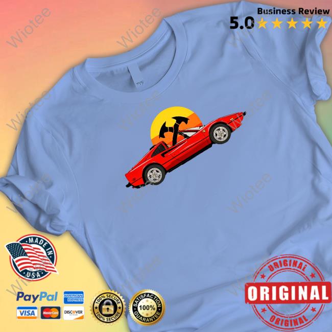 Official Jack Carr Shop Ferrari 308 Tee Shirt