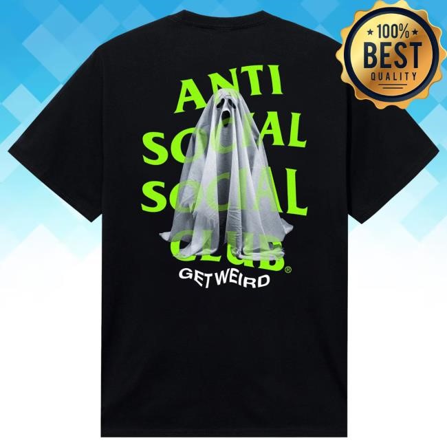 Get Weird Ghost S/S Tee Anti Social Social Club Merch