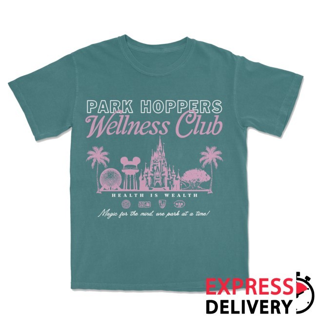 The Lost Bros Park Hopper Wellness Club New T-Shirt The Lost Bros Merch The Lost Bros Park Hopper Wellness Club Shirt The Lost Bros Merch