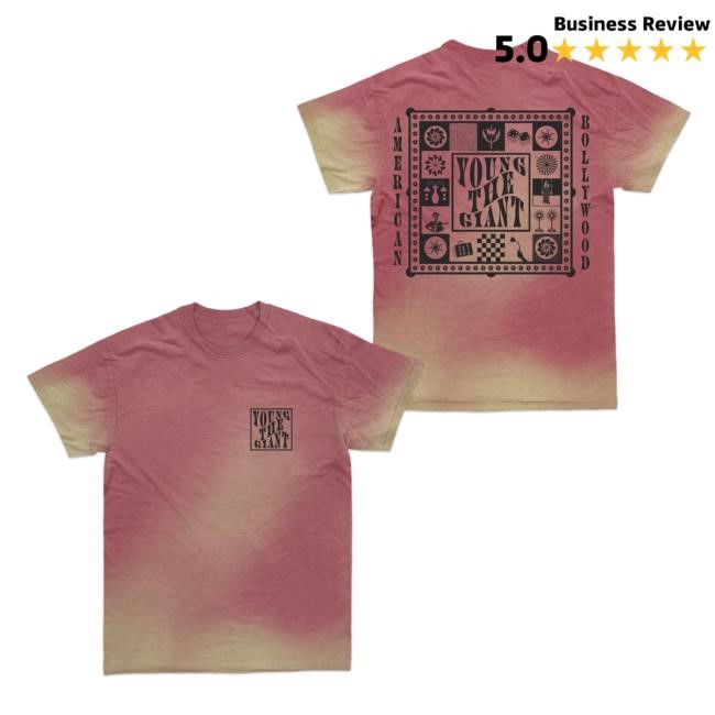 Icons Yellow/Red Dye New Tee – Young the Giant
