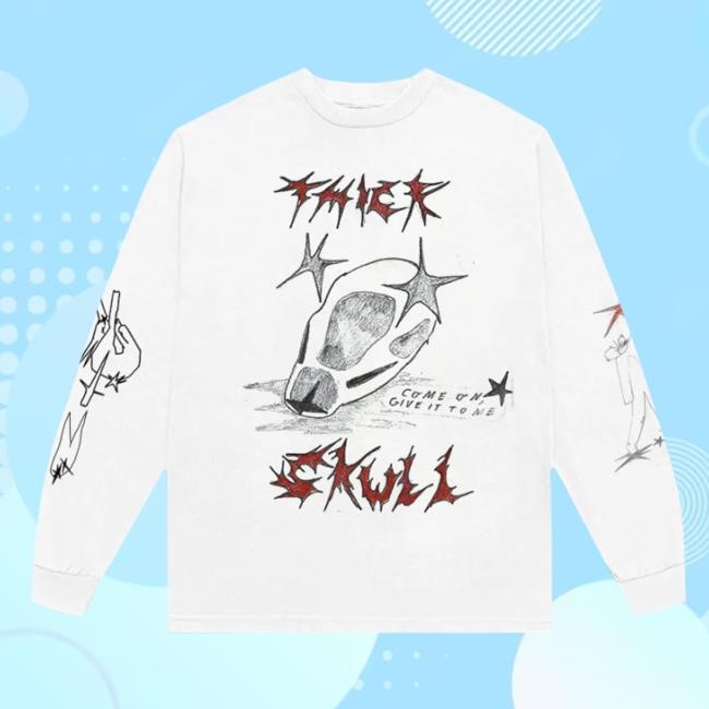 Paramore Thick Skull Zine Long Sleeve Paramore Merch Store