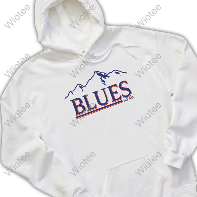 Blues Buzz Vintage Mountain Hoodie