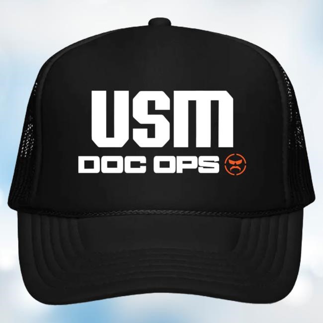 Official Dr Disrespect Merch Champions Club Doc Ops Black Perforated Snapback Hat