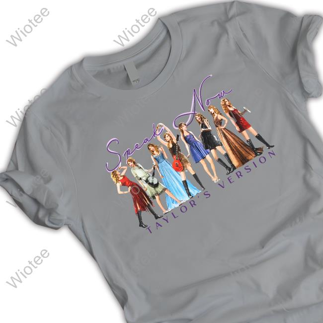 Speak Now Taylor's Version Eras T-Shirt Speak Now Taylor's Version Eras White Crewneck