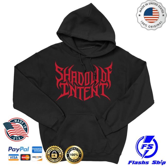 Official Indie Merch Store Shop Shadow Of Intent Black Flag Hoodie IndieMerchStore