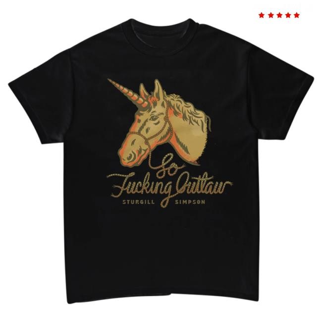 Official Sturgill Simpson Merch Store Sturgill Simpson Outlaw Unicorn Tee