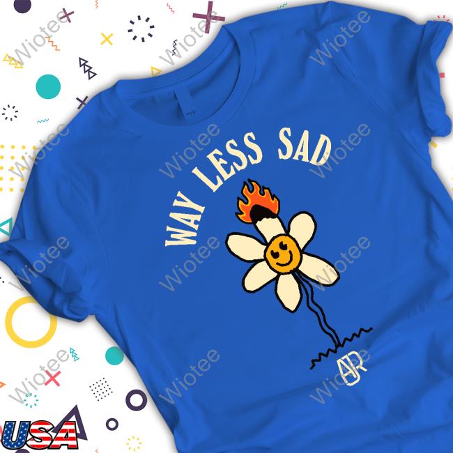 Ajr Way Less Sad T Shirt Ajr Way Less Sad Tee Shirt