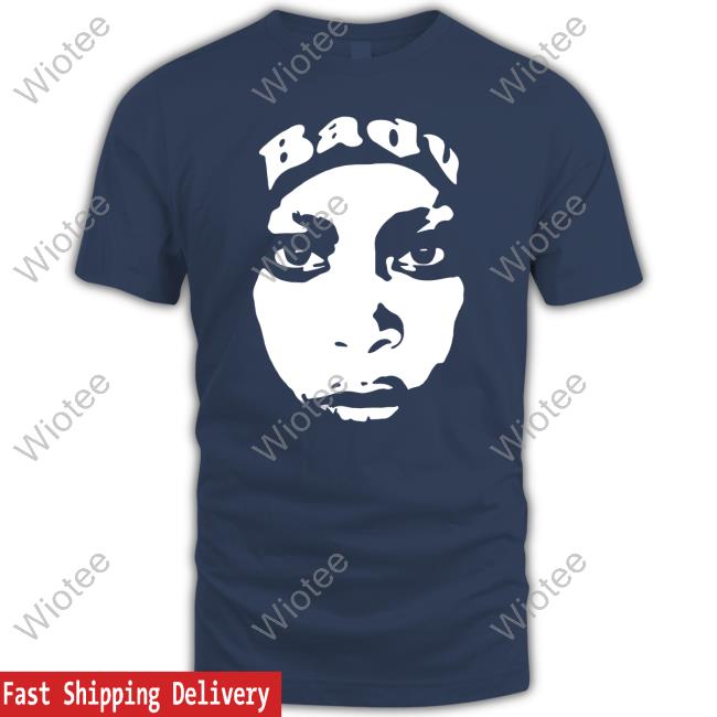 Badu Hooded Face Tee Shirt Badu World Maket Merch Badu Hooded Face Tee Shirt