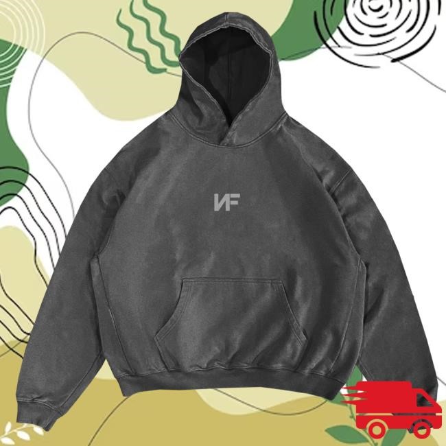 Official Nf Merch Custom Cut "REMEMBER THIS" Vintage Black Hooded Sweatshirt