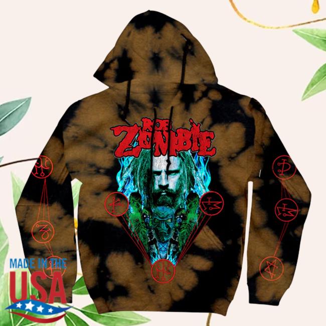 Official Rob Zombie Store Shop Sinister Urge Ritual Crystal Wash Popover Hoodie Rob Zombie Apparel Shop RobZombie